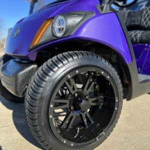 2021 Yamaha Drive2 Quietech EFI GAS – Custom Blue, Fully Loaded & Serviced