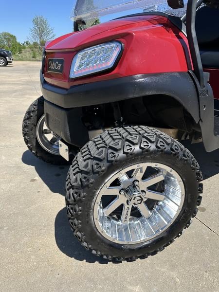 Club Car Precedent-Onward-Tempo - GTW Mach 3 White Rear Flip Seat - Image 2