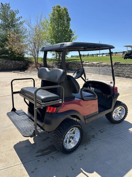 Club Car Precedent-Onward-Tempo - GTW Mach 3 White Rear Flip Seat - Image 10