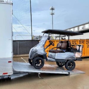 Four wheel electric golf cart two seats electric golf cart