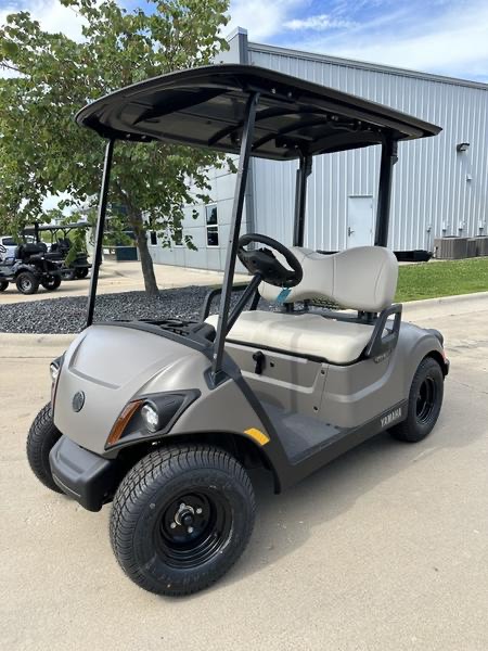 2024 Yamaha Drive2 QuieTech EFI Gas Golf Cart – Matte Stone Gray | Reliable, Quiet & Fuel-Efficient