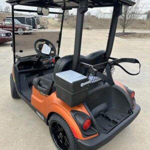 2023 Yamaha Drive2 Golf Cart – Copper Orange | Sleek Styling, Fuel-Efficient & Fully Serviced