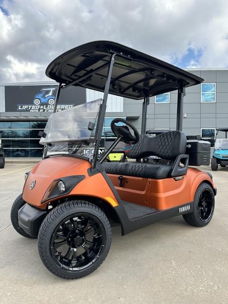 2023 Yamaha Drive2 Golf Cart – Copper Orange | Sleek Styling, Fuel-Efficient & Fully Serviced - Image 9