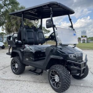 2025 Black Evolution D5 Maverick 22 Cart – Premium Electric Utility Ride