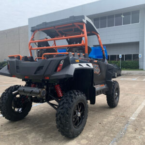 Black TM SportsCross 1000 Utility Kart – Premium Off-Road Utility & Adventure Cart