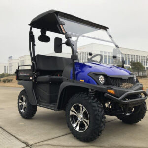 Blue TrailMaster Taurus 200U Utility Kart – Off-Road & Utility Performance Cart